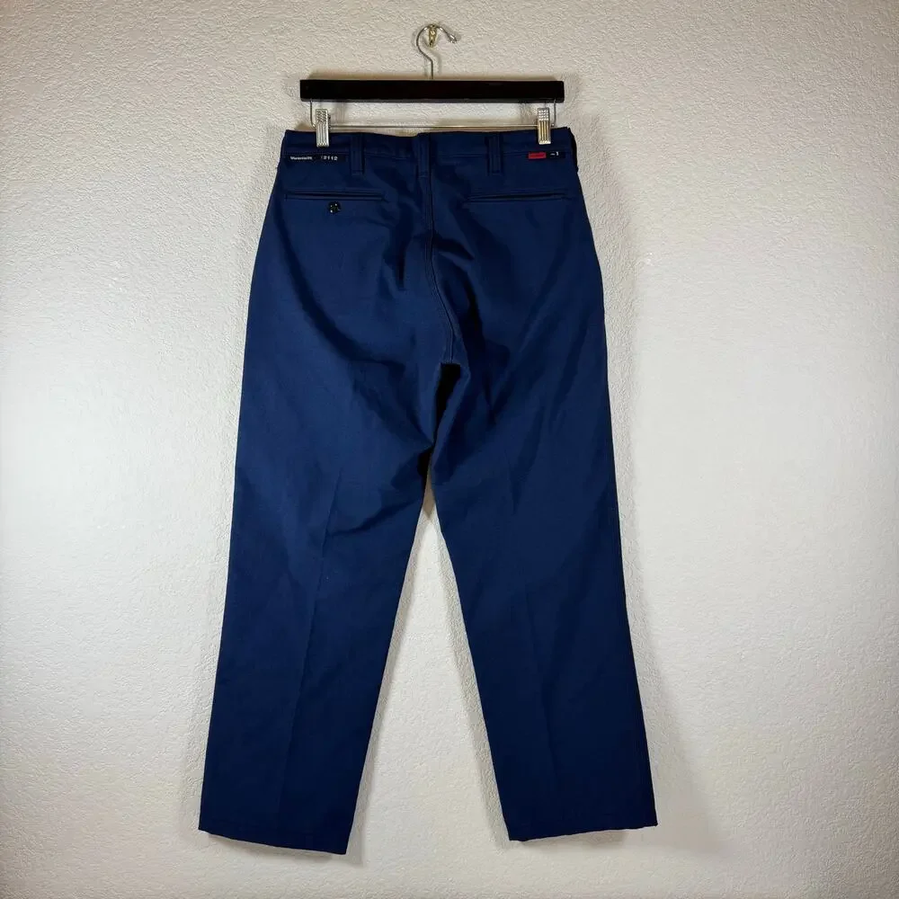 Workrite FR Flame Resistant Pants Mens 32x29 Blue NOMEX Aramid 402NX75NB -b
